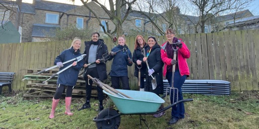 Cockfield Primary School Cleanup Heartbeat