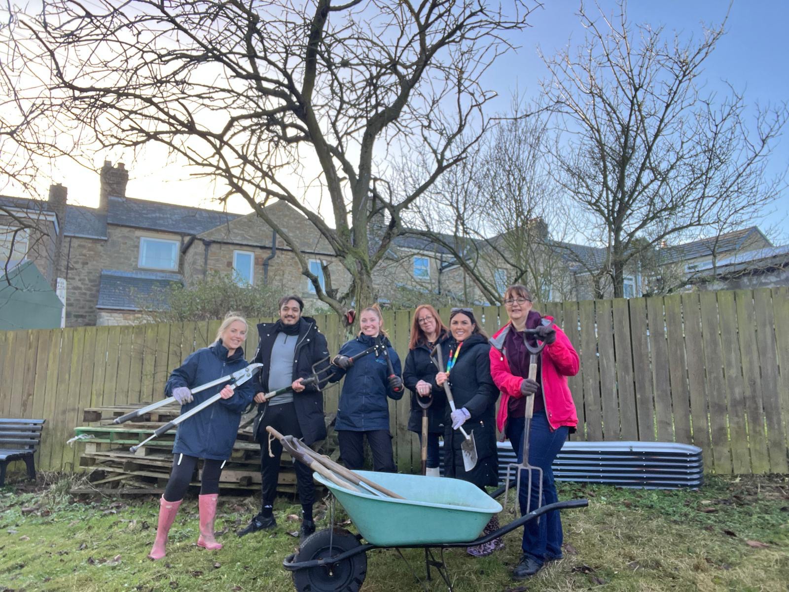 Cockfield Primary School Cleanup Heartbeat