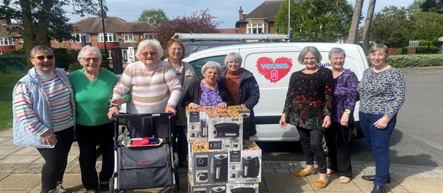 Young@Heart 2021 CIC Friendship Group Next To Van
