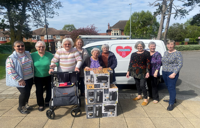 Young@Heart 2021 CIC Friendship Group Next To Van
